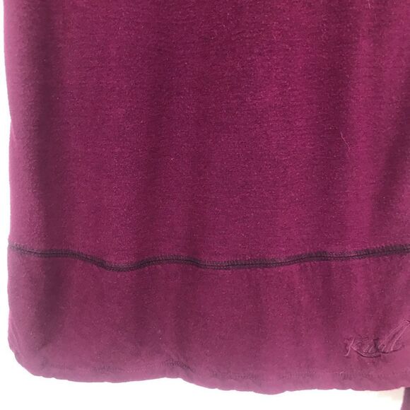 Kuhl Maroon Wool Blend Performance Base Layer Long Sleeve Pullover Shirt - Picture 7 of 15